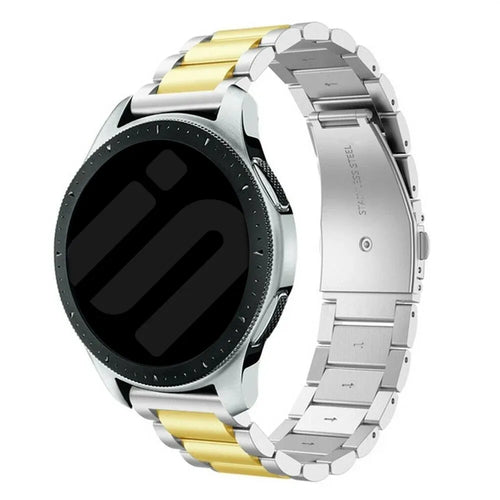 Correa acero Amazfit GTR Mini (plateado/dorado)