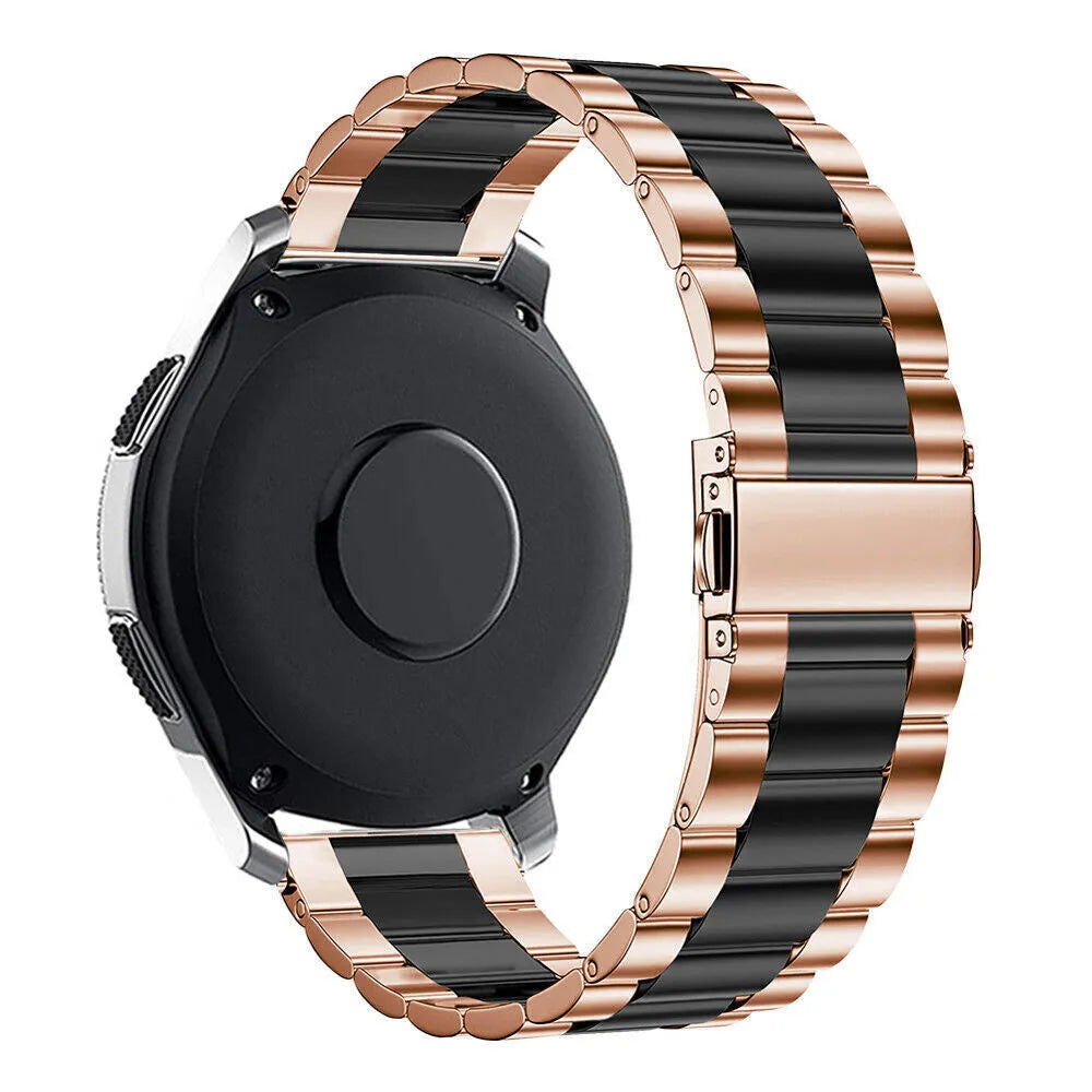 Correa acero Amazfit Bip U (Pro) (rosa dorado/negro)