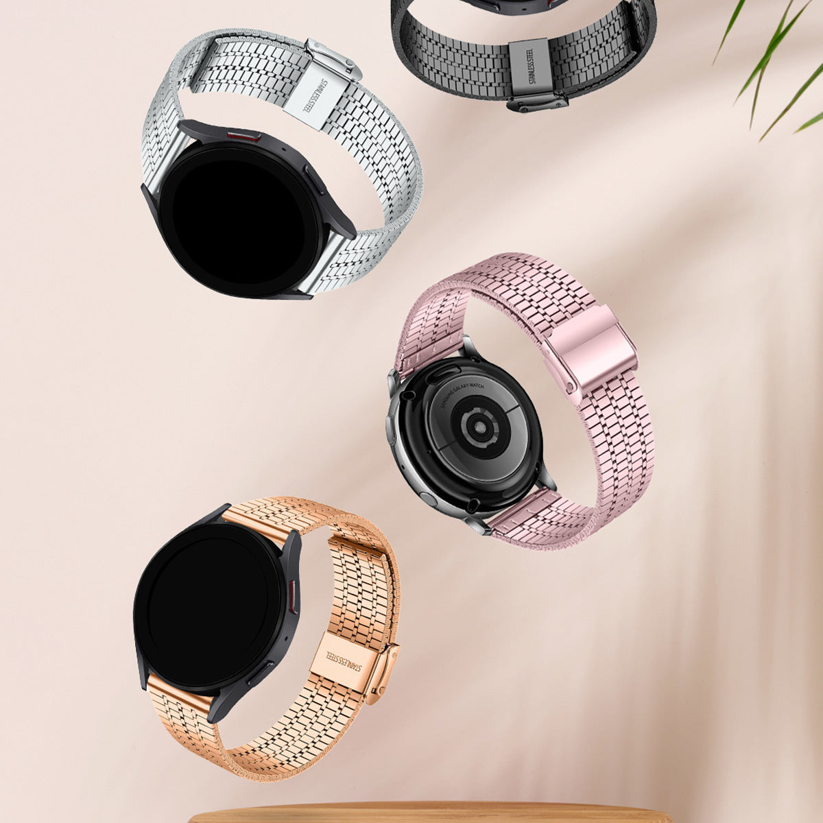Huawei Watch GT 3 42mm Premium Steel Strap (Silver)
