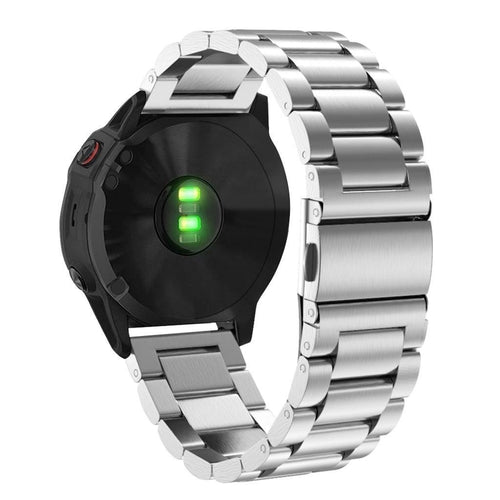 Garmin Tactix 8 - 51mm Steel Strap (Silver)