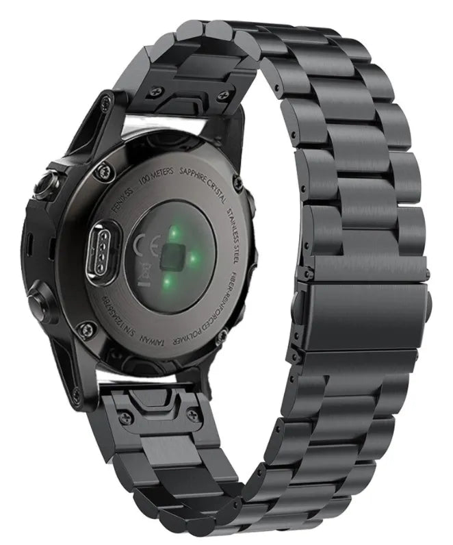 Garmin Descent Mk2S Steel Strap (Black)