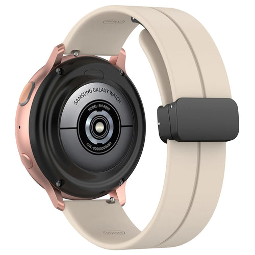 Correa silicona con hebilla Amazfit GTS 4 (blanco estrella)