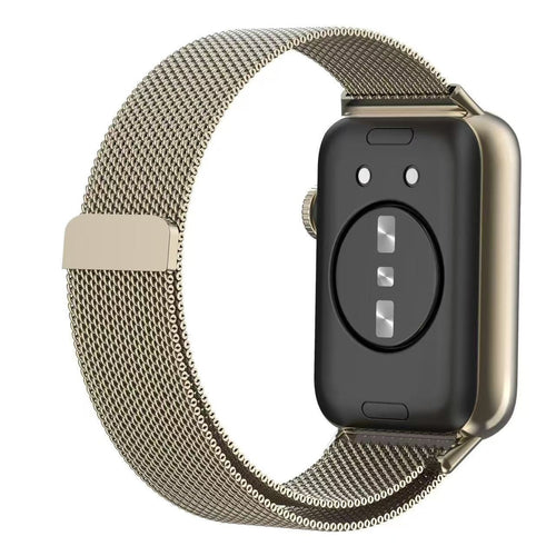 Correa milanesa Huawei Watch Fit 5 Pro (blanco estrella)
