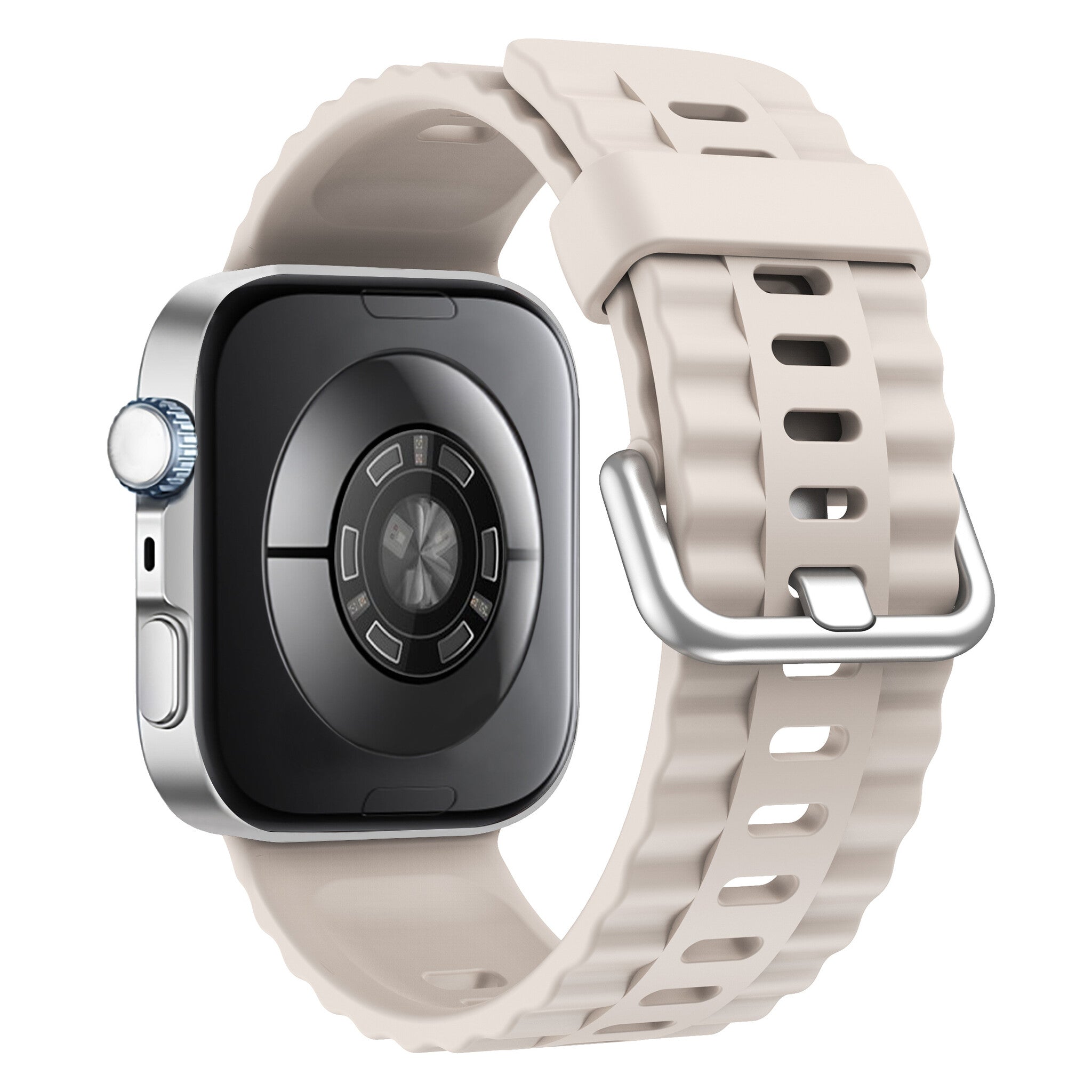 Correa silicona 'Classic' Huawei Watch 3 (Pro) (blanco estrella)