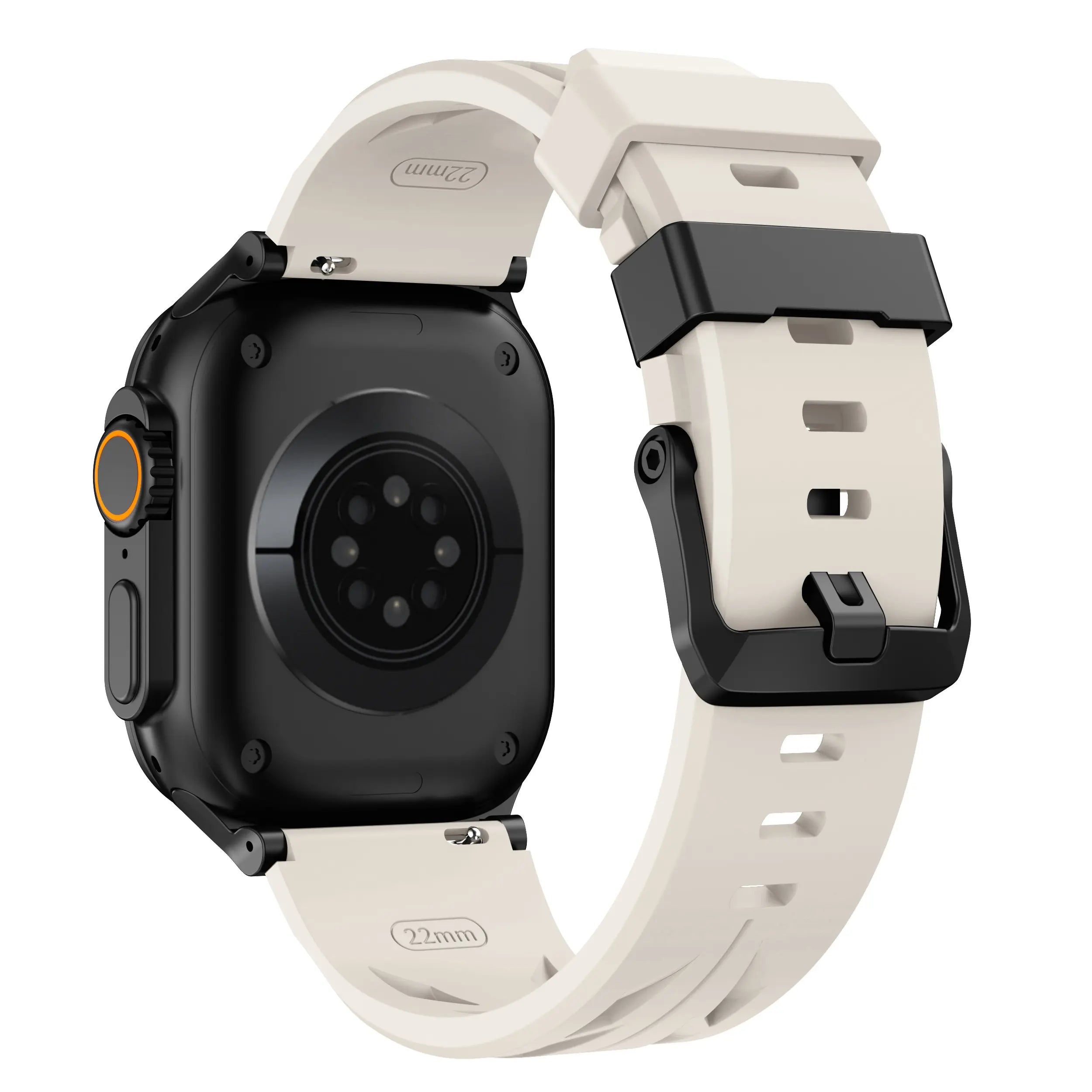 Apple Watch Race Silicone Strap (Starlight)