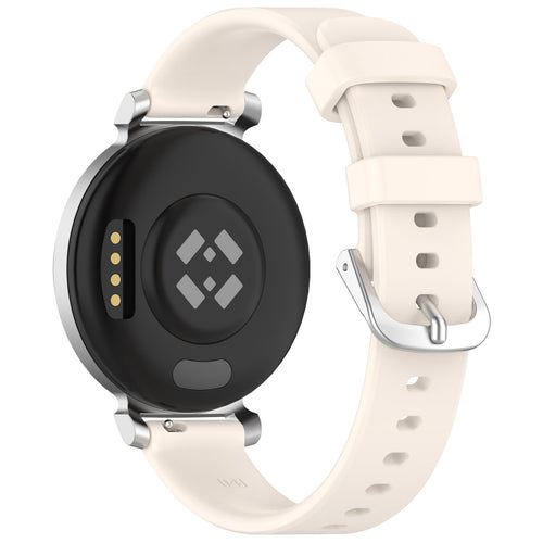 Correa silicona clásica Zenwatch Lily (blanco estrella)