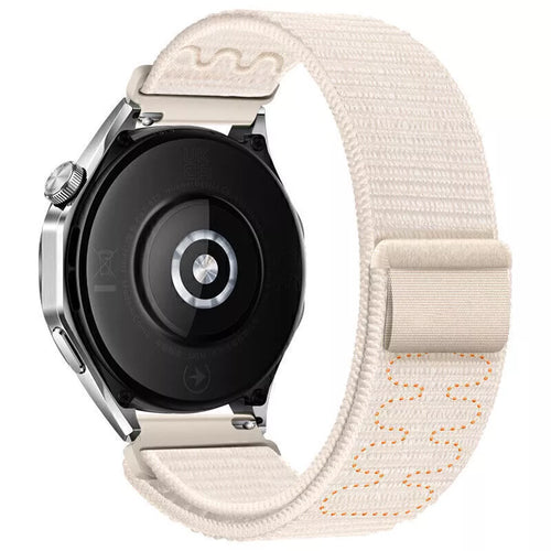 Correa de nylon para Samsung Gear Sport (blanco estrella)