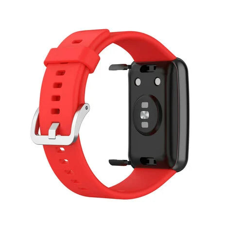 Correa silicona Huawei Watch Fit SE (rojo)