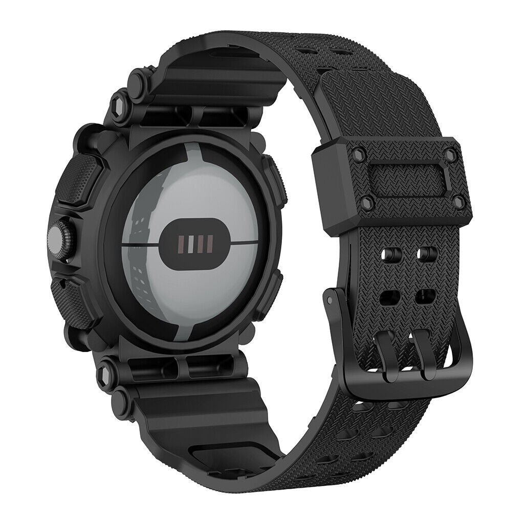 Correa TPU con marco Google Pixel Watch 4 - 41mm (negro)