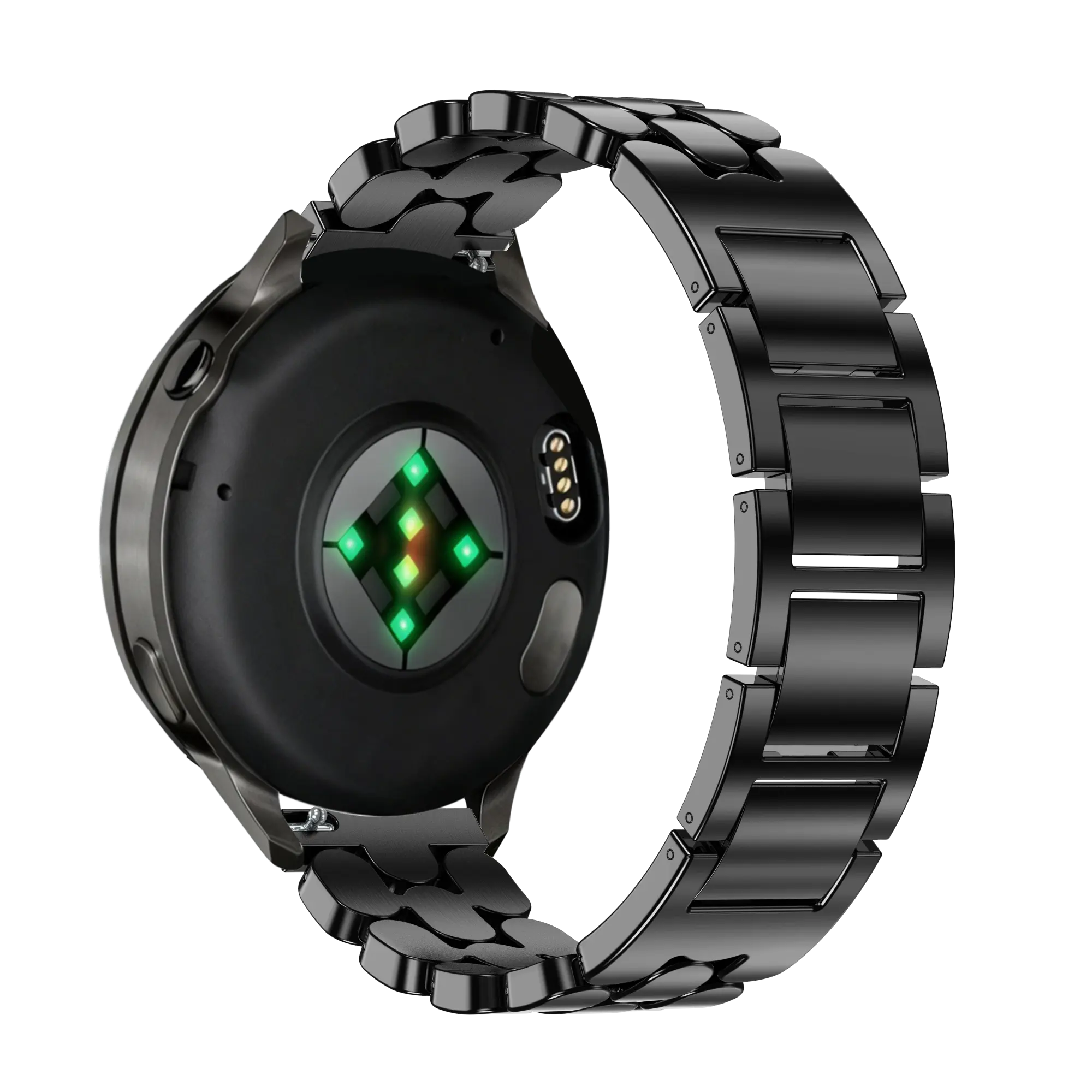 Bandz Correa acero 'Oval' Garmin Vivomove 3s (negro)