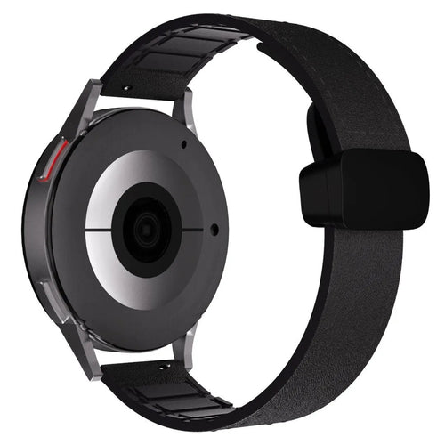 Correa cuero con hebilla en forma de D OnePlus Watch 3 (negra)