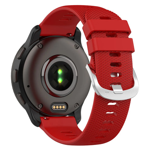 Correa silicona Garmin Venu 4 - 45mm (rojo)