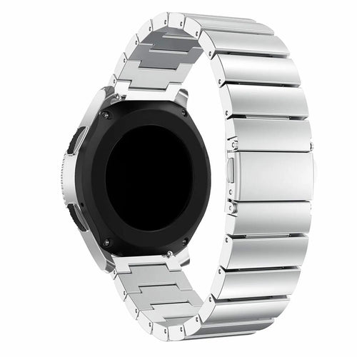 Correa acero Amazfit Bip U (Pro) (plateado)