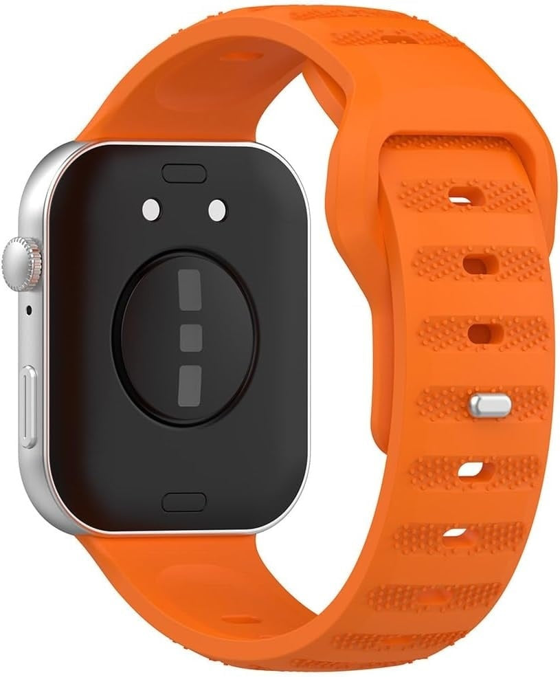 Huawei Watch Fit 4 Pro Outdoor Silicone Strap (Orange)
