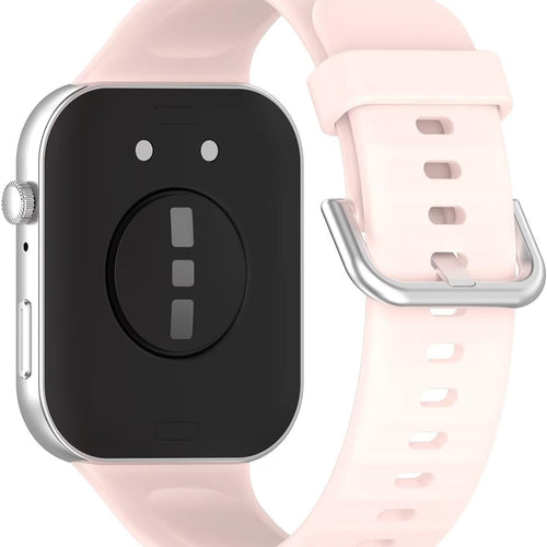 Huawei Watch Fit 4 Silicone Strap (Light Pink)