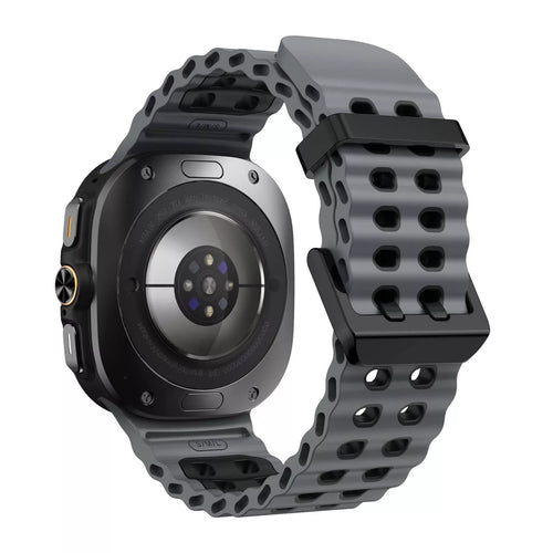 Correa de silicona wave Samsung Galaxy Watch Ultra (gris/negra)