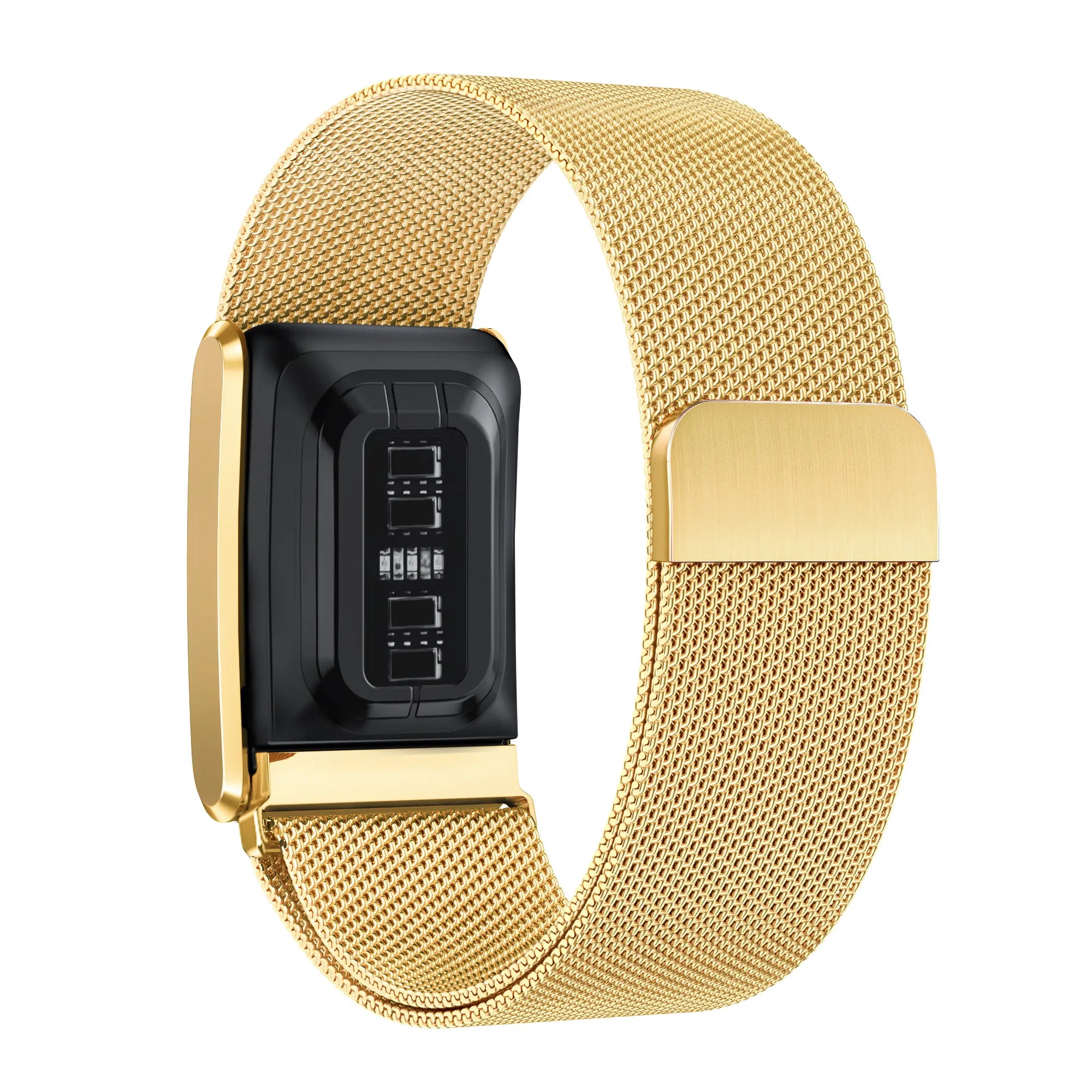 WHOOP 5.0 Milanese Strap (Gold)