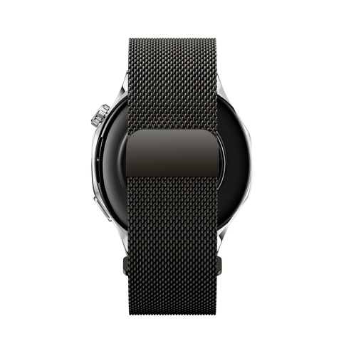 Bandz Correa milanesa 'One Push' Xiaomi Mi Watch ((gris titanio)