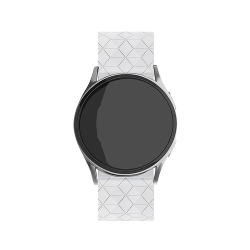 Redmi Watch 5 Lite Silicone Hexa Strap (White)