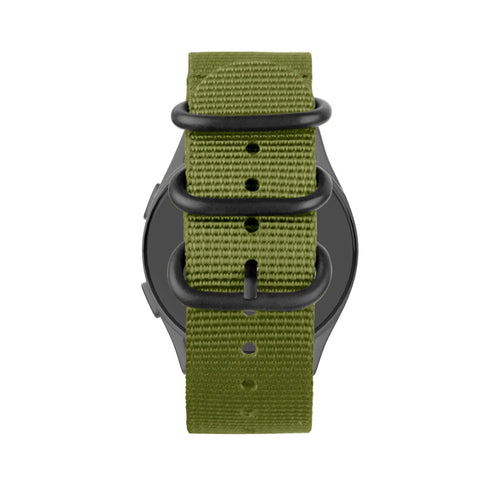 Bandz Correa nylon con hebilla Amazfit Bip 6 (verde)