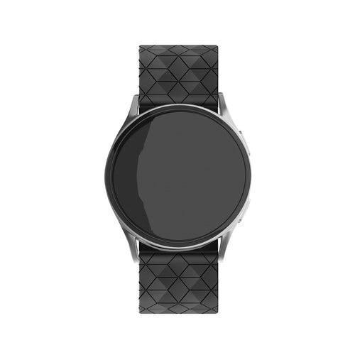 Redmi Watch 5 Active Silicone Hexa Strap (Black)