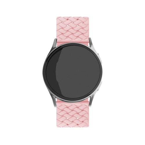 Correa silicona trenzada Amazfit Active 2 (rosa)