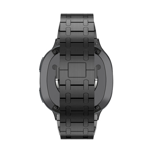 Bandz Samsung Galaxy Watch 8 - 44mm Steel Strap 'Royal' (Black)