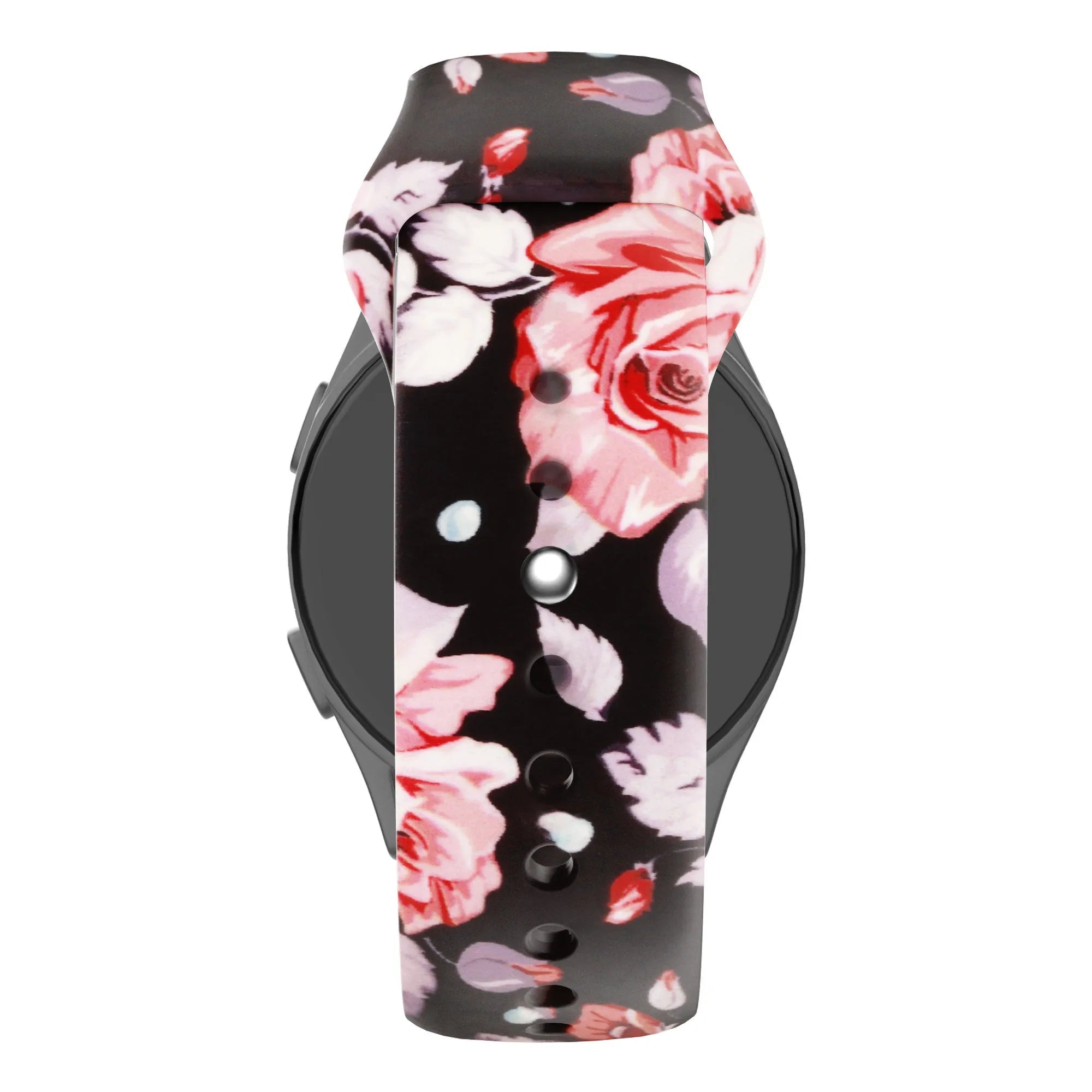 Bandz ICE Smart 2.0 Square 1.70 Silicone Strap 'Flowers'
