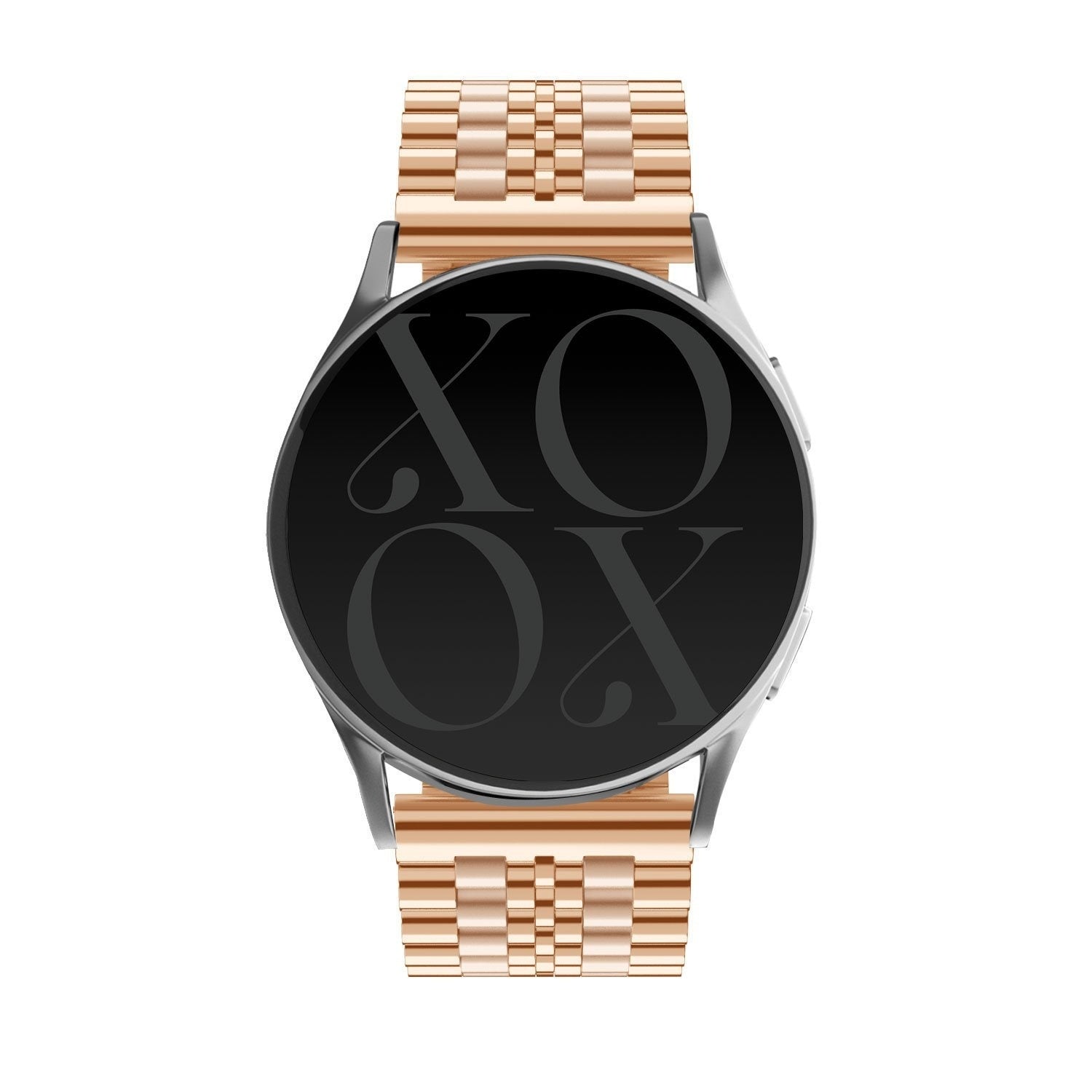 Correa acero xoxo Wildhearts Samsung Galaxy Watch 3 45mm (rosado/dorado)