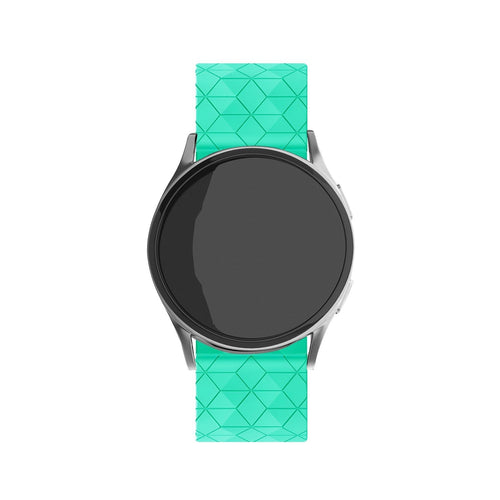 Redmi Watch 5 Lite Silicone Hexa Strap (Aqua)