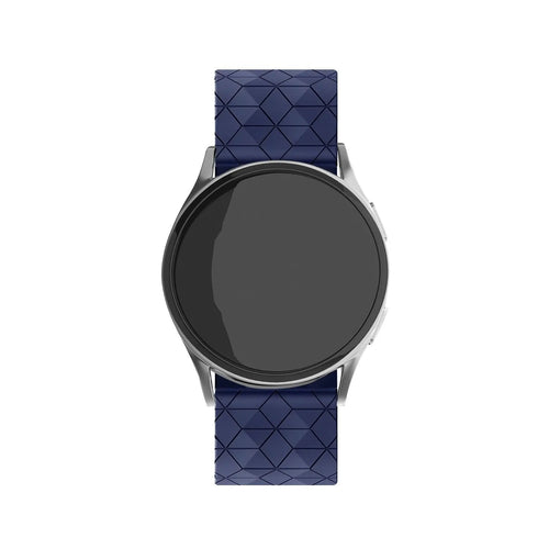Suunto 9 Peak Silicone Hexa Strap (Dark Blue)