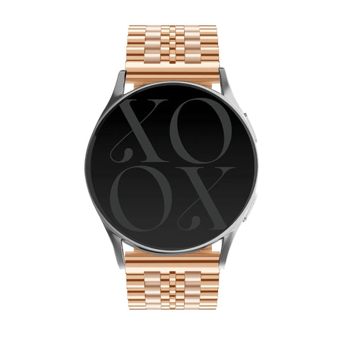Correa acero xoxo Wildhearts Amazfit GTR 3 Pro (rosado/dorado)