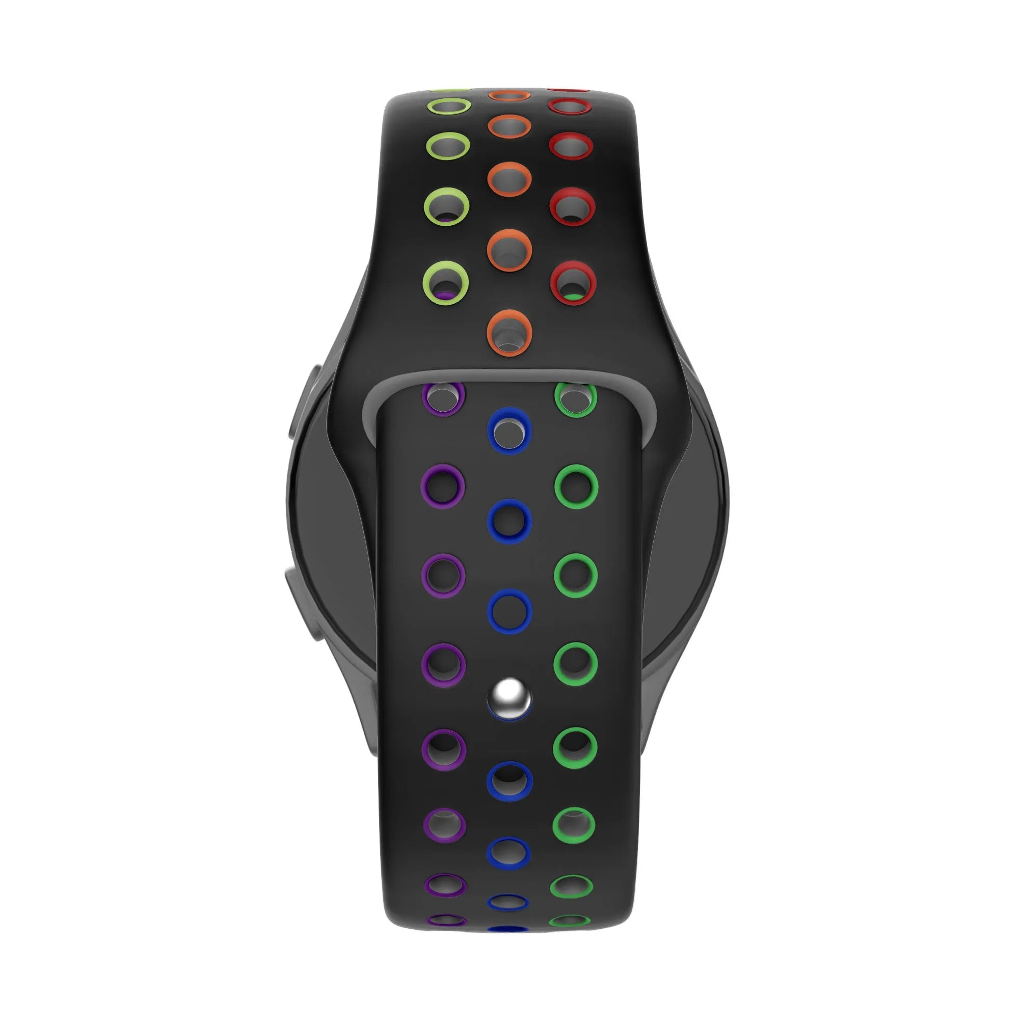 Bandz Oozoo Smartwatch 20mm Sport Strap 'Deluxe' (Black/Colourful)