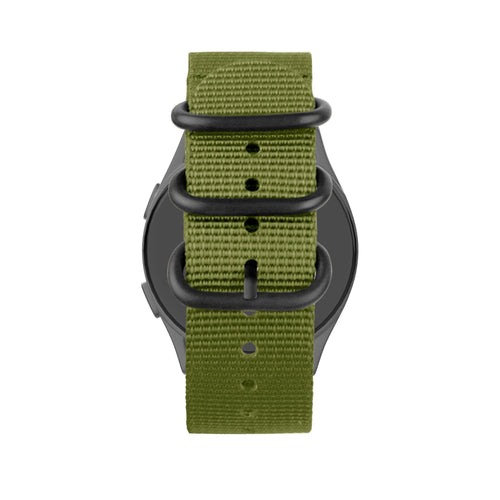 Bandz Correa nylon con hebilla Huawei Watch GT 7 Pro (verde)