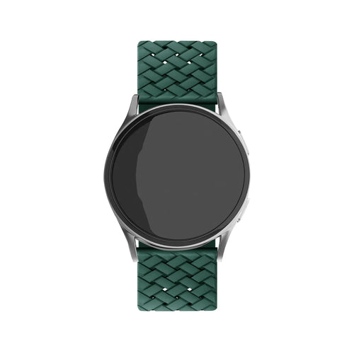 Amazfit Bip U (Pro) Braided Silicone Strap (Dark Green)