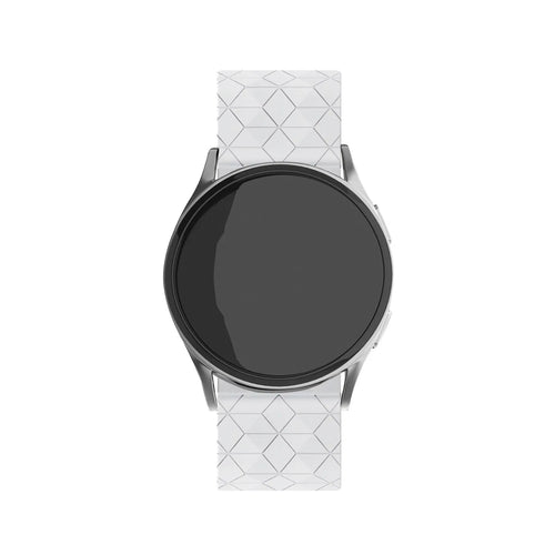 Suunto Race (S) Silicone Hexa Strap (White)