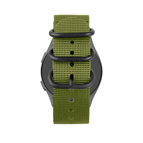 Bandz Watch GS Pro Buckled Nylon Strap (Green)