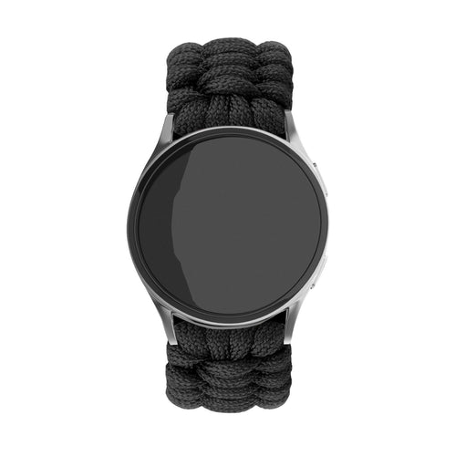 Correa nylon cuerda Realme Watch S Pro (negro)