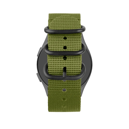 Bandz Coros Apex 42mm Nylon Strap with Buckle (Green)