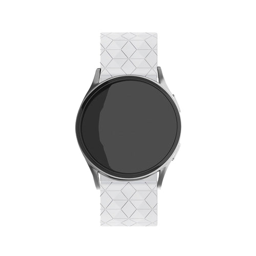 Redmi Watch 5 Active Silicone Hexa Strap (White)