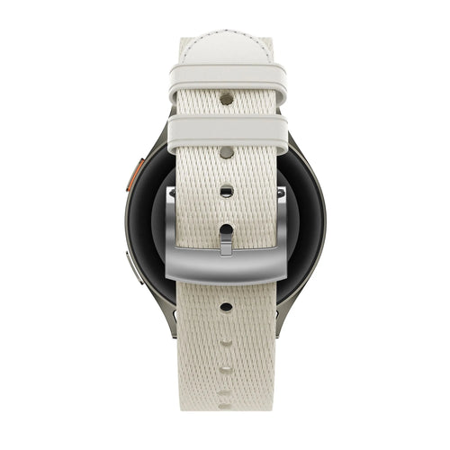 Bandz Fossil Gen 5e - 42mm Leather Hybrid Strap 'Easy Fit' (Starlight)