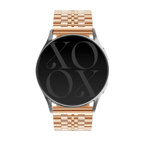 Correa acero xoxo Wildhearts Samsung Galaxy Watch Active (rosado/dorado)