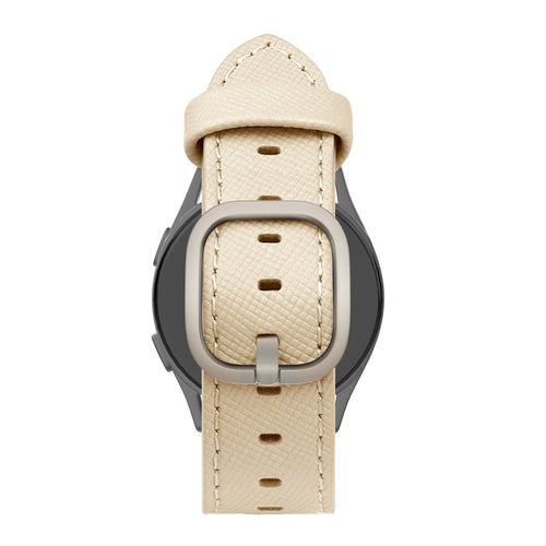 Bandz Amazfit Cheetah (Pro) Leather Strap 'Deluxe' (Khaki)