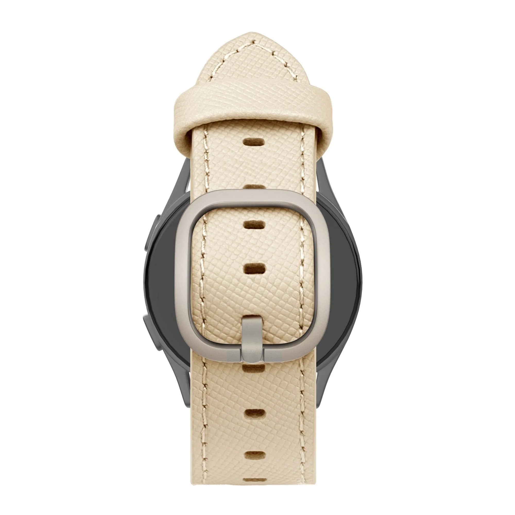 Bandz Correa cuero 'De lujo' Amazfit Cheetah (Pro) (kaki)