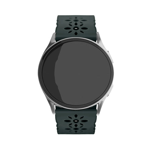 Correa de silicona con relieve Amazfit Bip 3 (Pro) (pino verde)