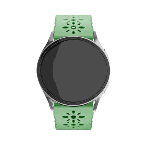 Withings Steel HR Sport Patterned Silicone Strap (Green)