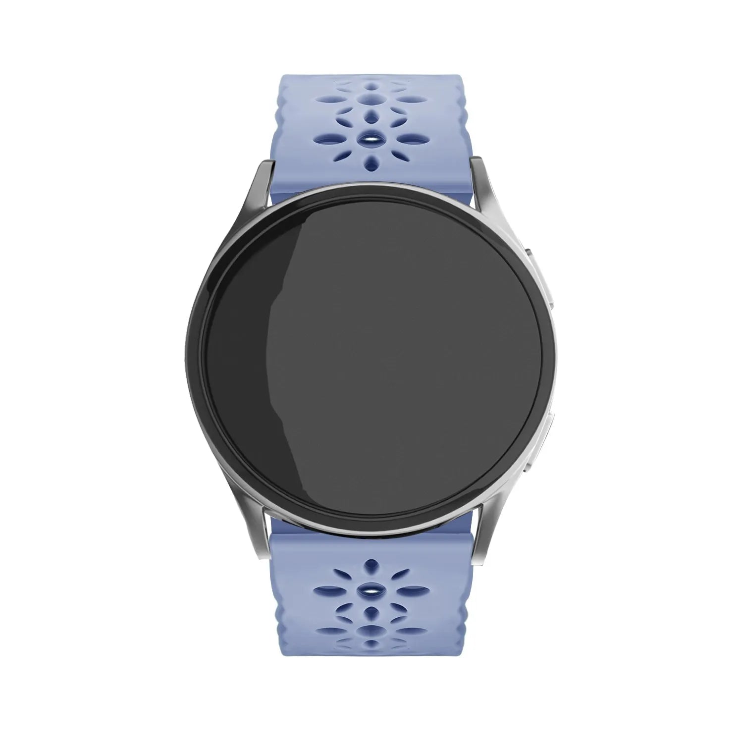 Amazfit GTS 4 Patterned Silicone Strap (Lavender Grey)