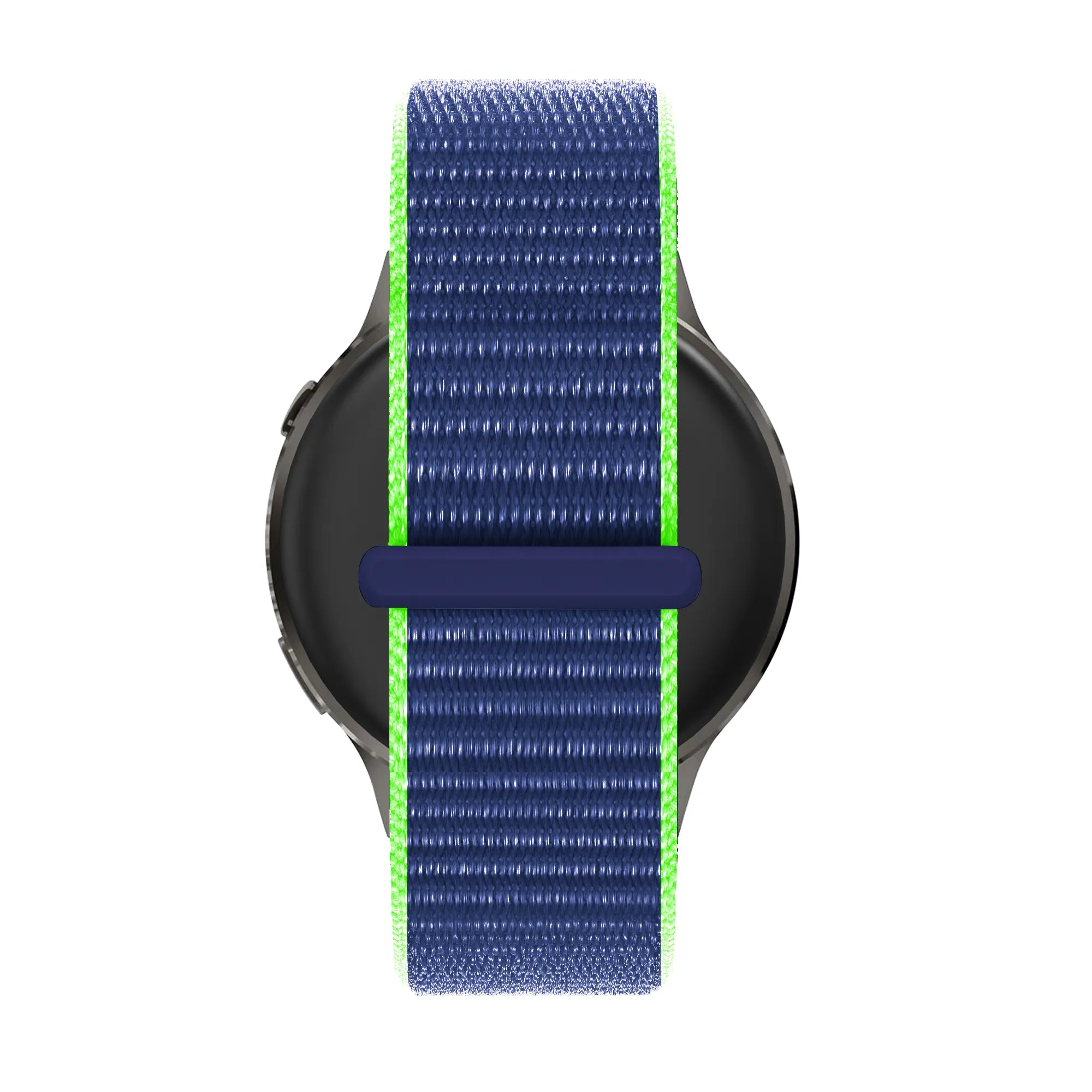 Bandz Correa nylon Loop Garmin Vivoactive 4 (azul/lima)