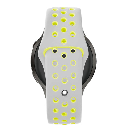Bandz Correa deportiva 'Deluxe' Garmin Approach S50 (gris/amarillo)