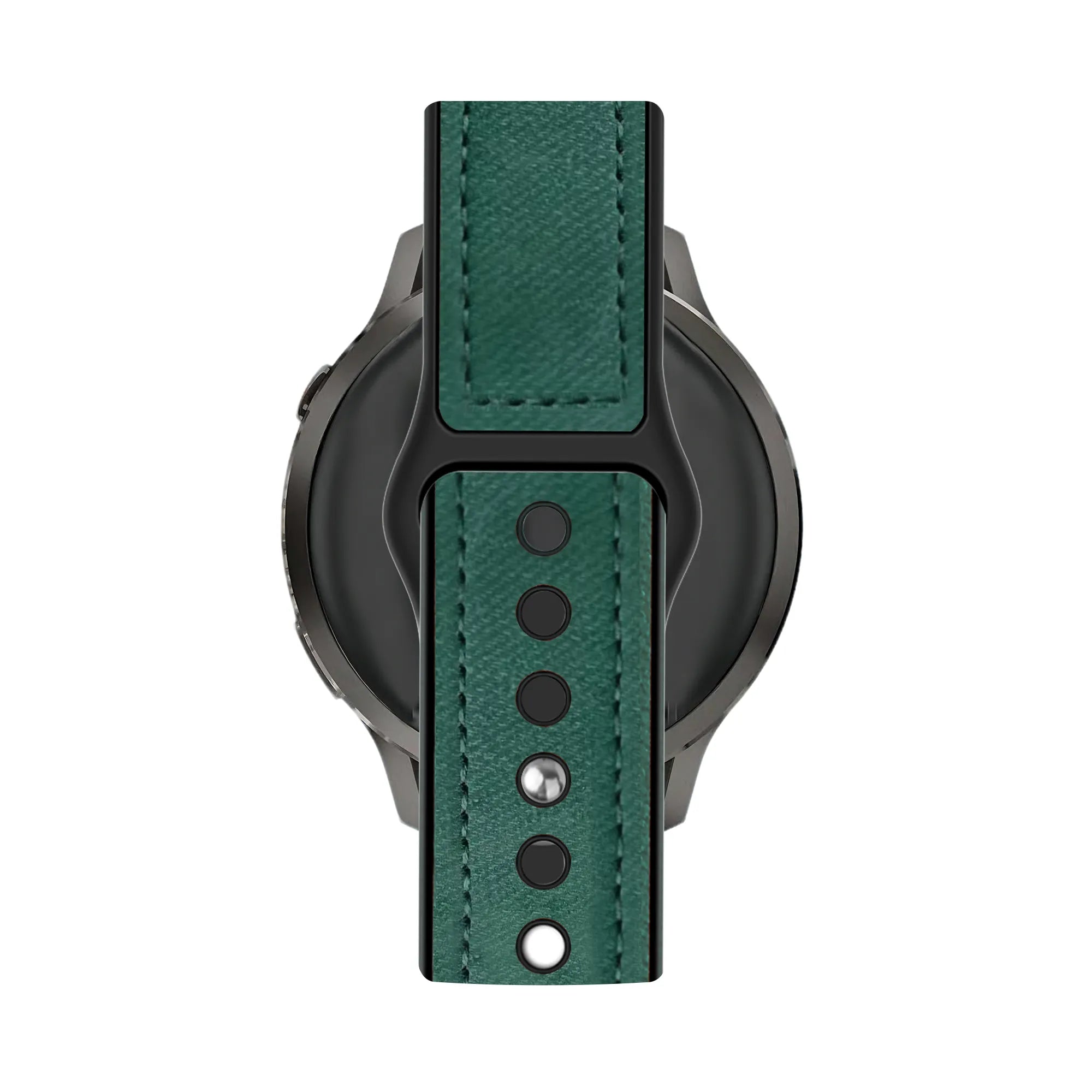 Bandz Correa cuero 'Híbrida' Garmin Venu 2 (verde)